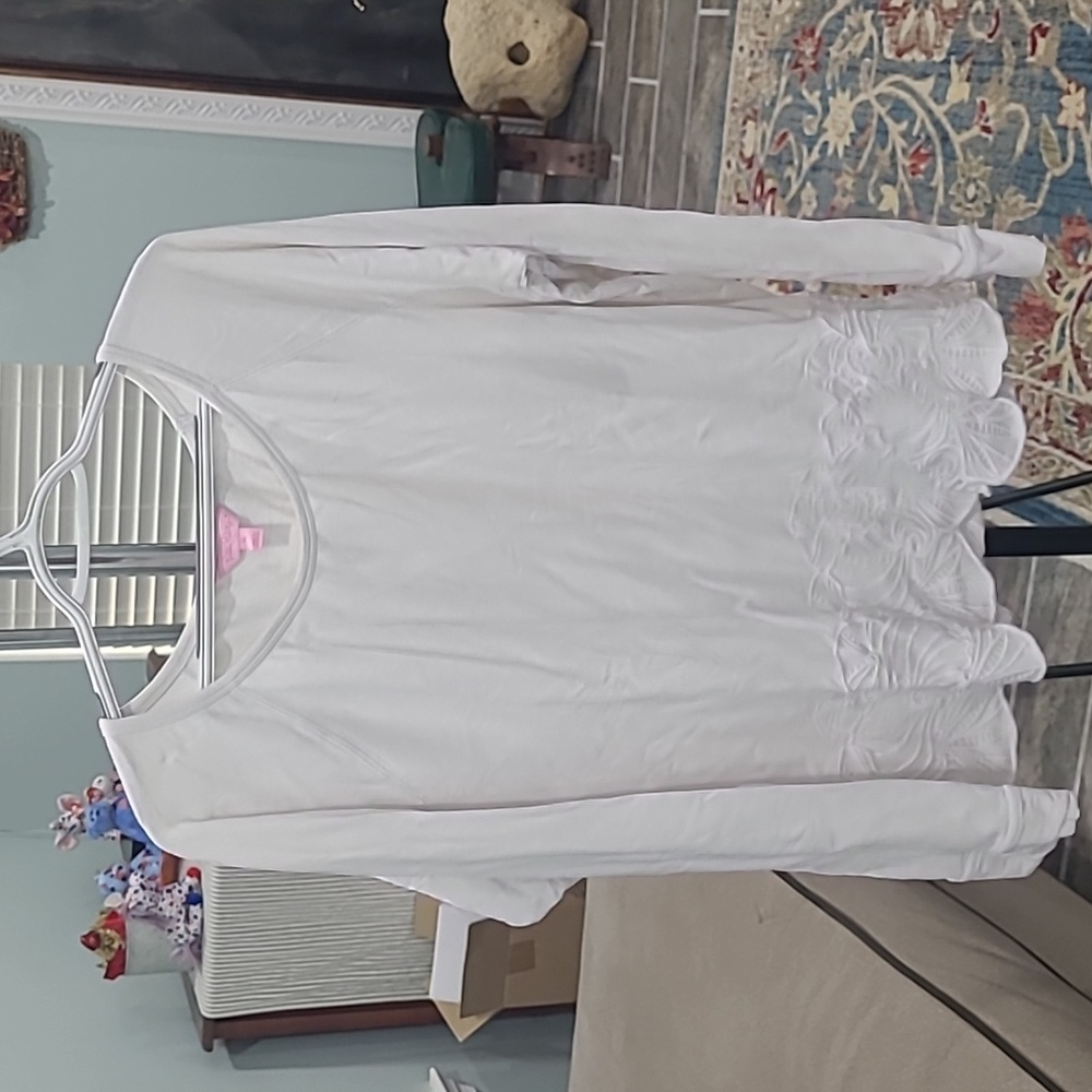 Lilly Pulitzer white sweater